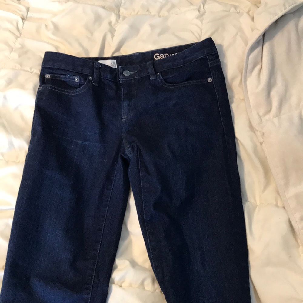 Gap Real Straight blue jeans